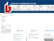 Tablet Screenshot of biscanplanroom.com